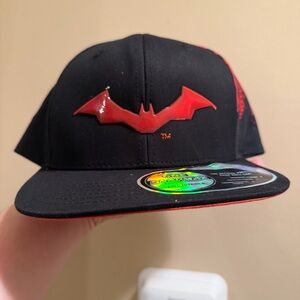Batman Black and Red Hat